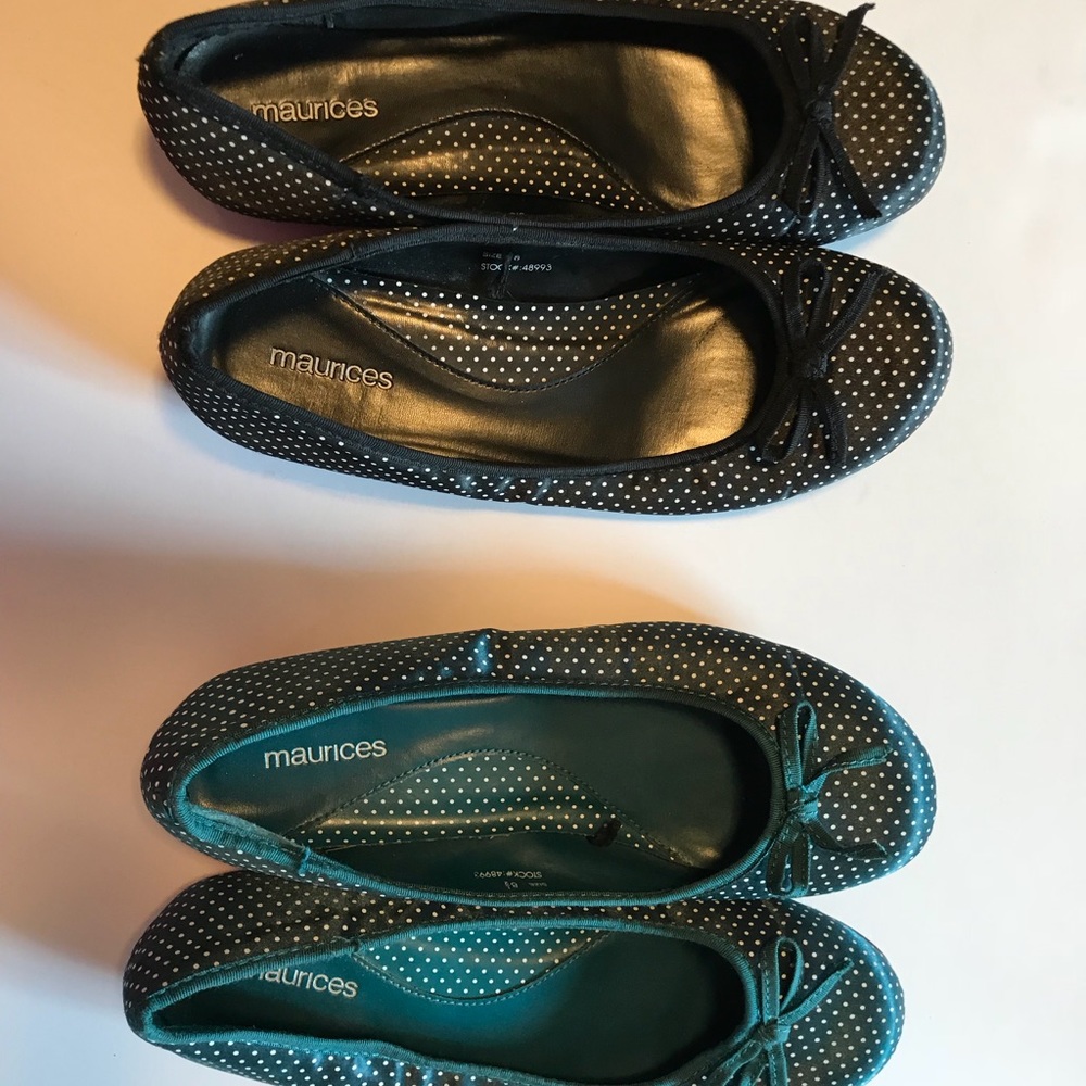 Women’s Maurice’s Flats (price is for both)